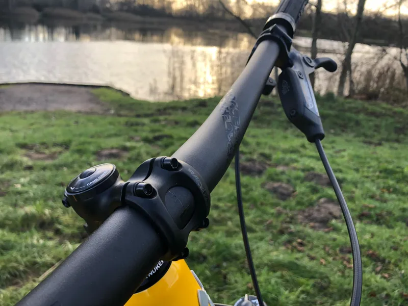 Nukeproof Scout 290 Custom Build Mountain Bike 2022 Yellow-7